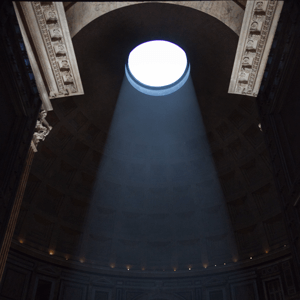 Light at the Pantheon