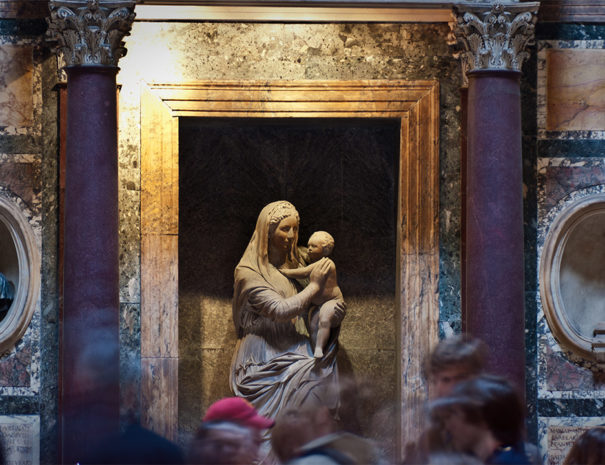 Tomba di Raffaello, Pantheon