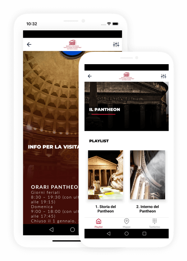 Mobile app Pantheon