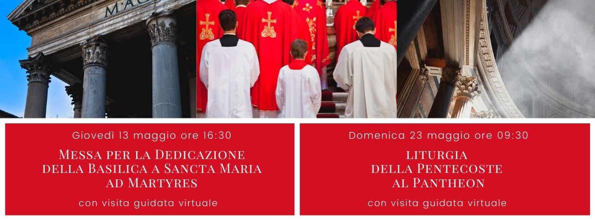 Eventi dirette Maggio 2021 - Pantheon Roma